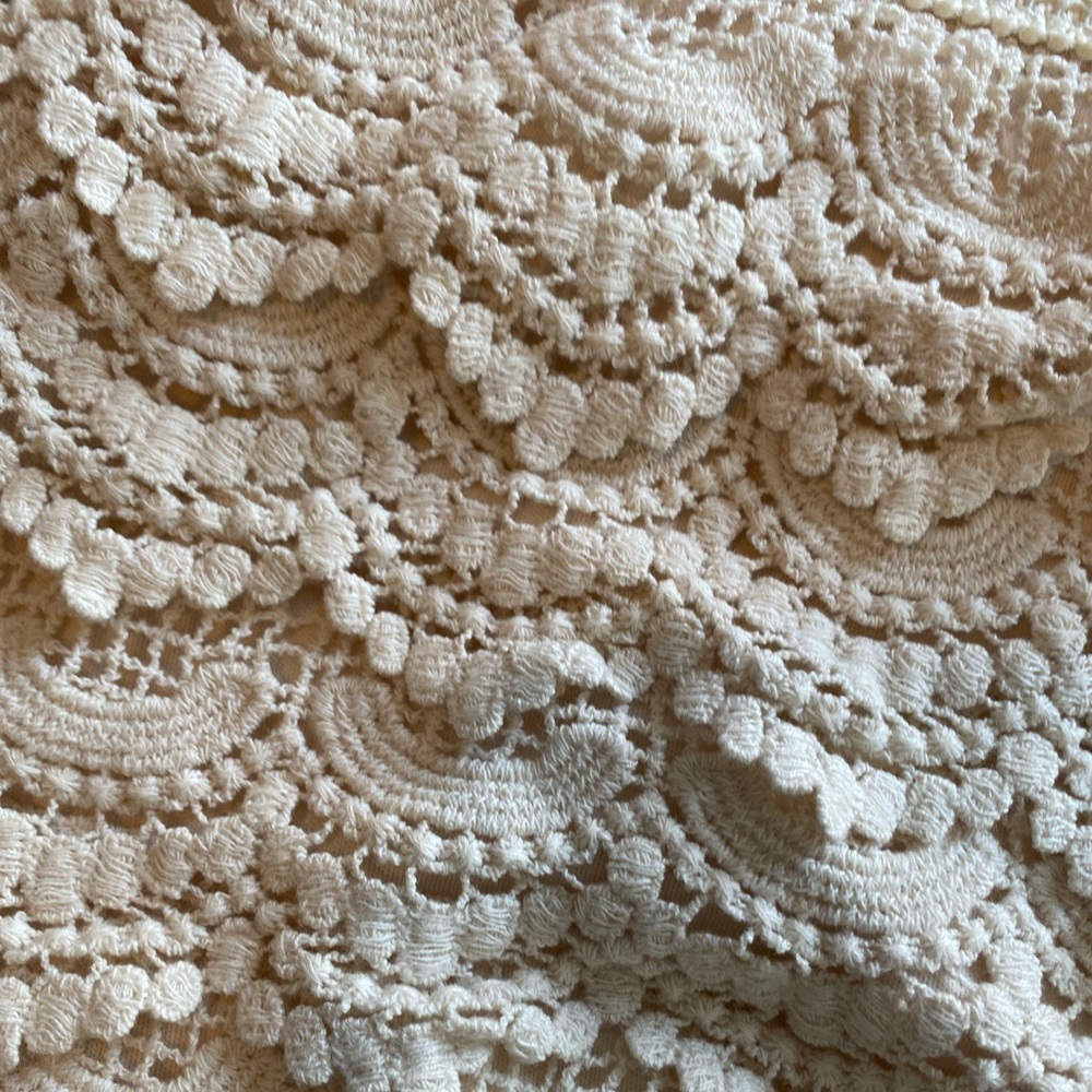 Crochet Ruffled Shorts - Picture 3 of 4
